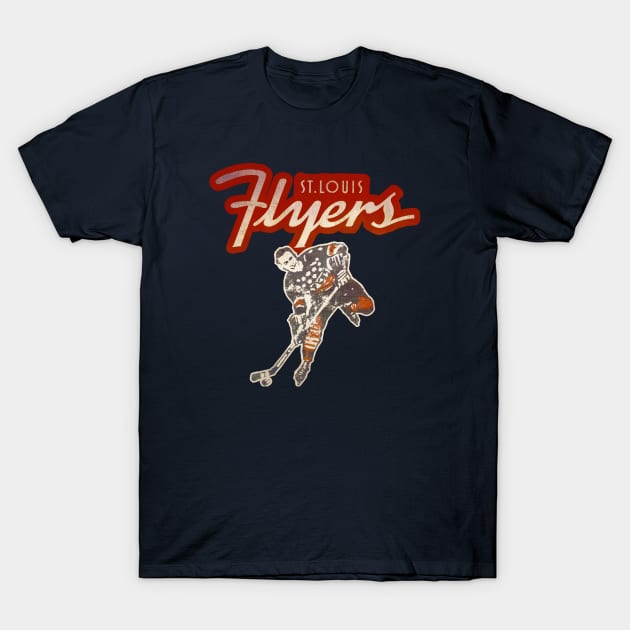 St. Louis Flyers Hockey T-Shirt by Kitta’s Shop